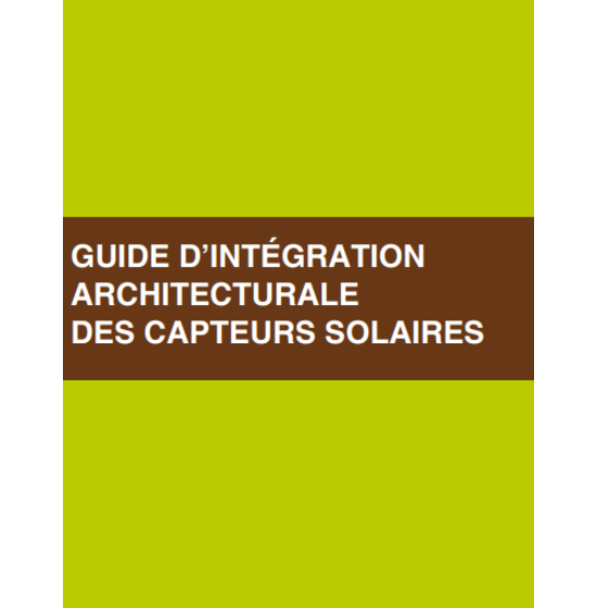 Intgration architecturale des capteurs solaires thermiques