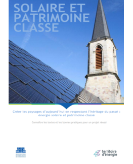 Energie solaire et patrimoine class